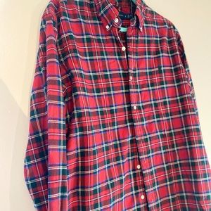 Ralph Lauren holiday flannel shirt